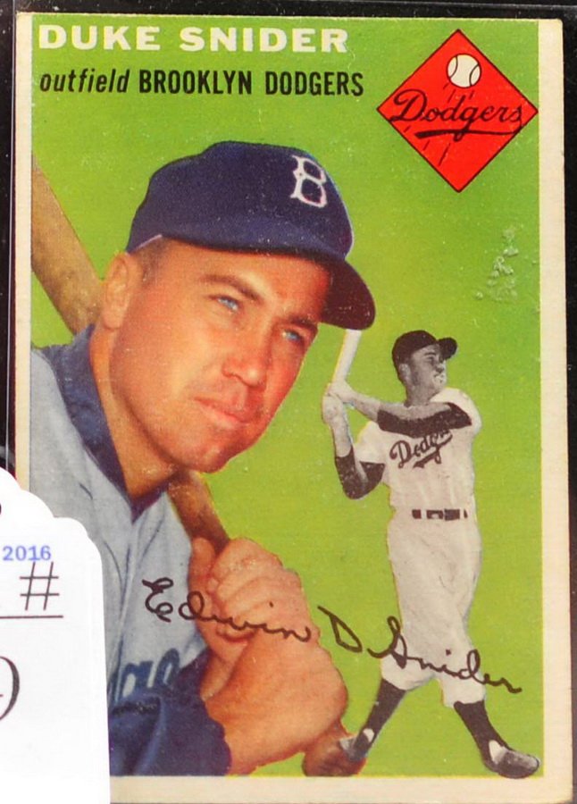 1954 Topps Duke Snider: Card #32