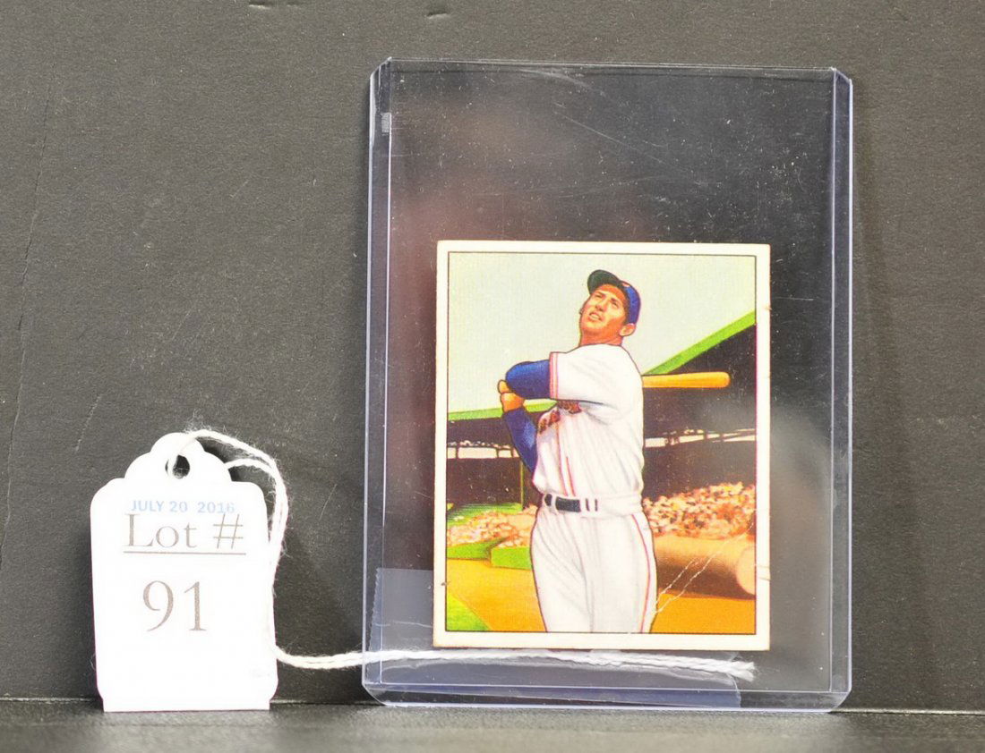 1950 Bowman Ted Williams Card (1 of 2)