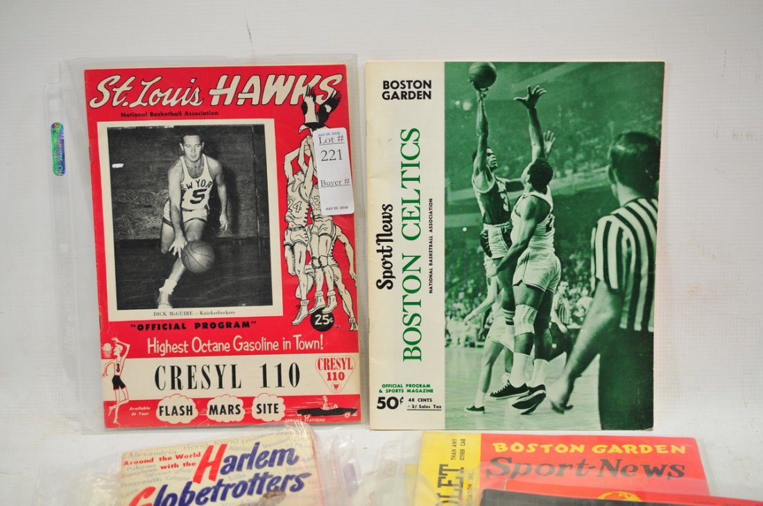 8 1950's Basketball Programs (1 of 2)