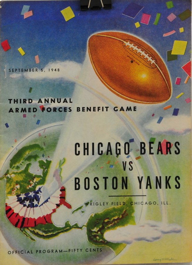 1948 and 1949 Chicago Bears Programs (1 of 2)