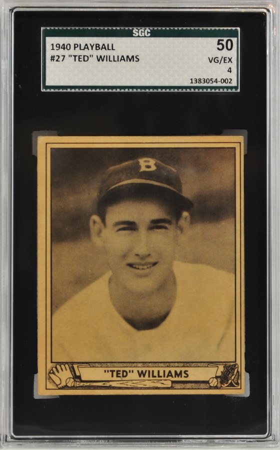 1940 Playball Ted Williams (1 of 2)