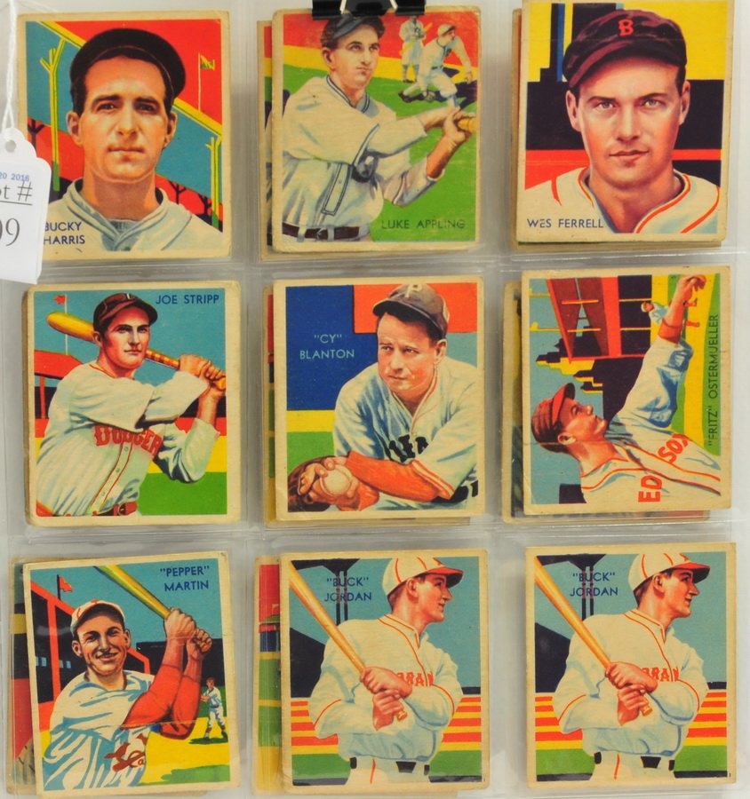 17 1934,35, 36 Diamond Kings Cards (1 of 4)