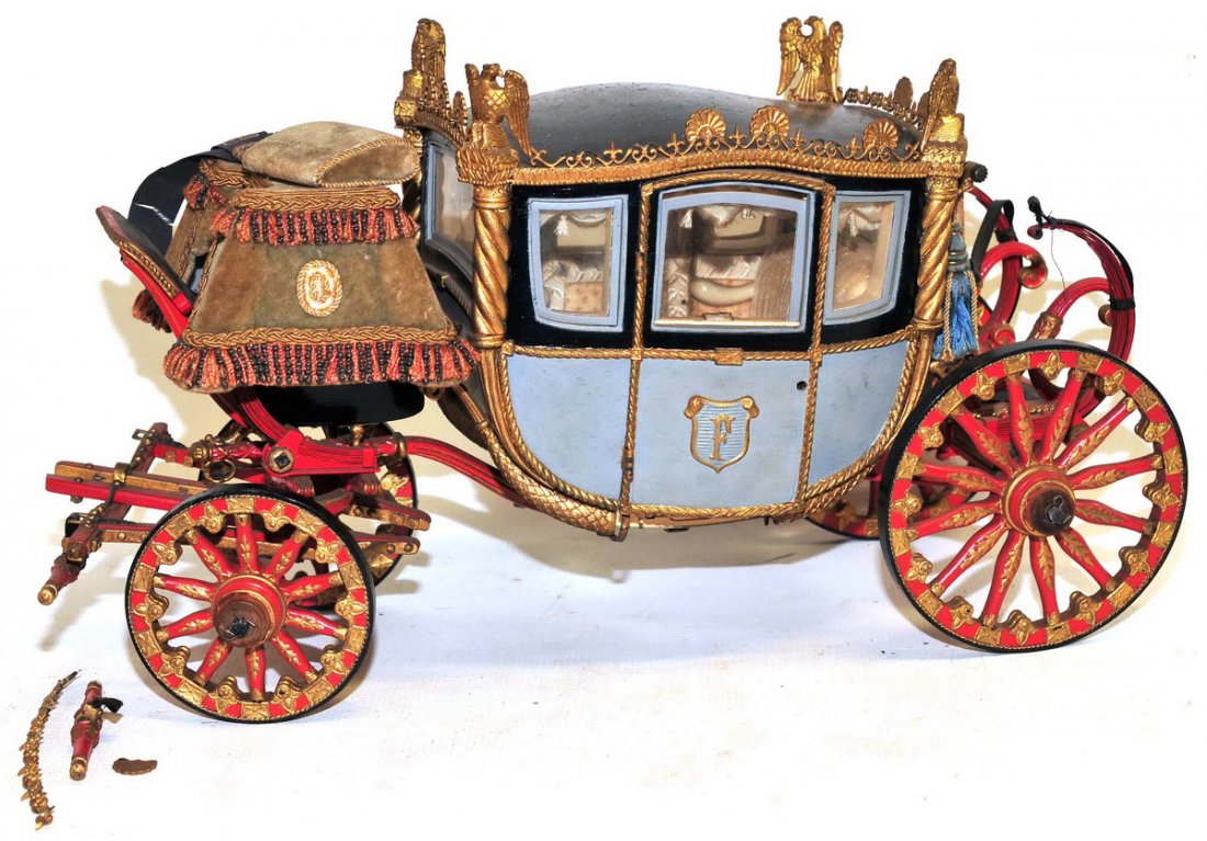 Miniature Napoleonic Stage Coach (1 of 8)