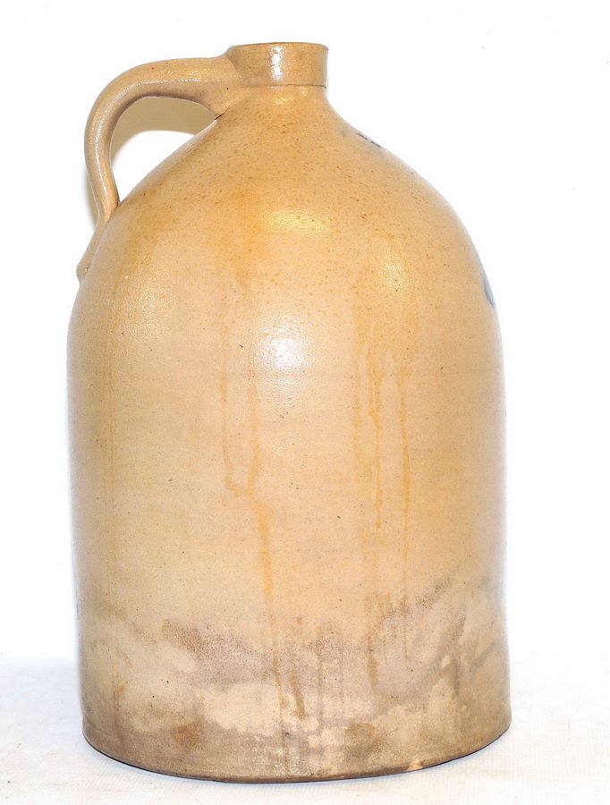 Antique 5 Gallon Woodsworth Stoneware Jug (1 of 3)