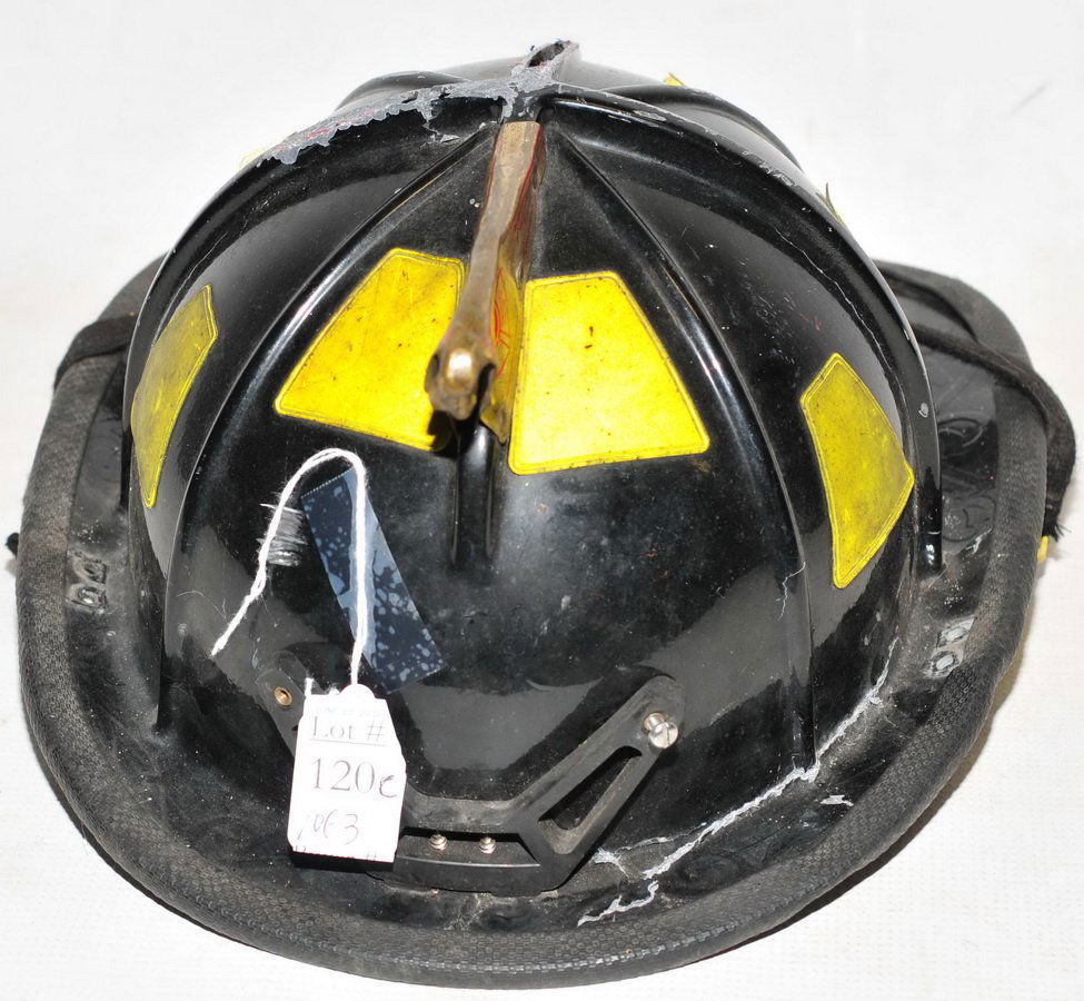 Three Vintage Fire Department Helmets (1 of 7)