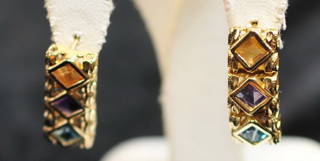 14 Kt. Drop Earrings (1 of 1)