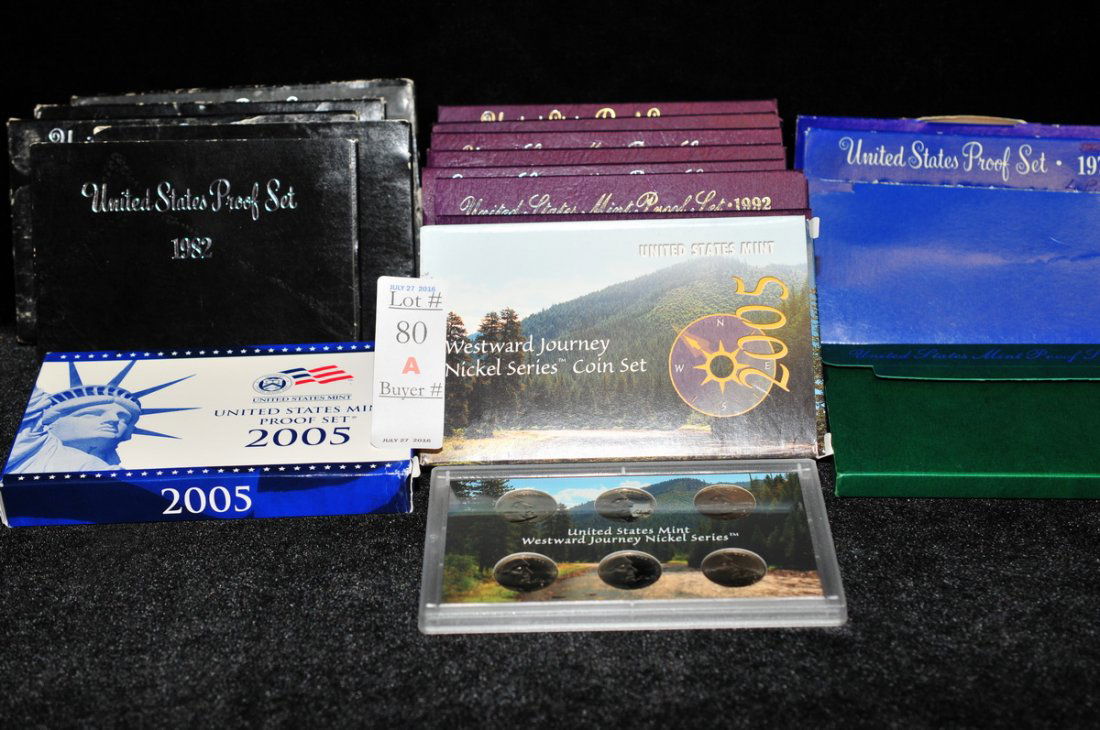 17 US Proof Sets (1 of 3)