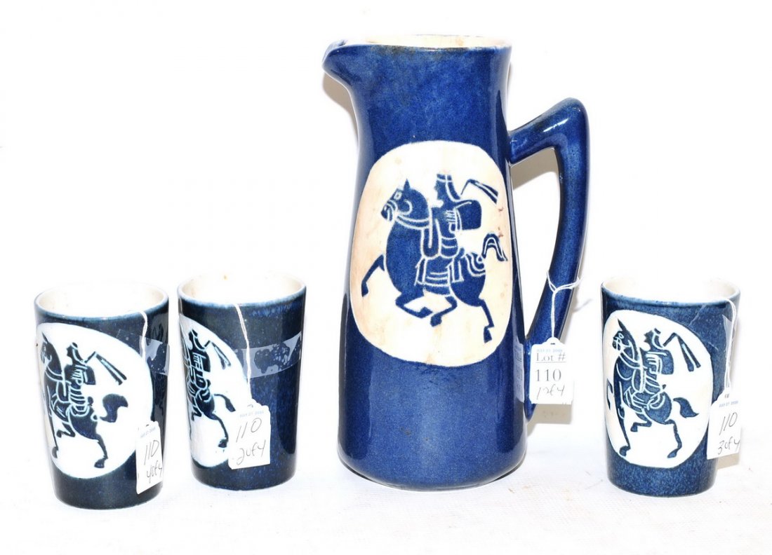 Sascha Brastoff Pottery Set (1 of 1)