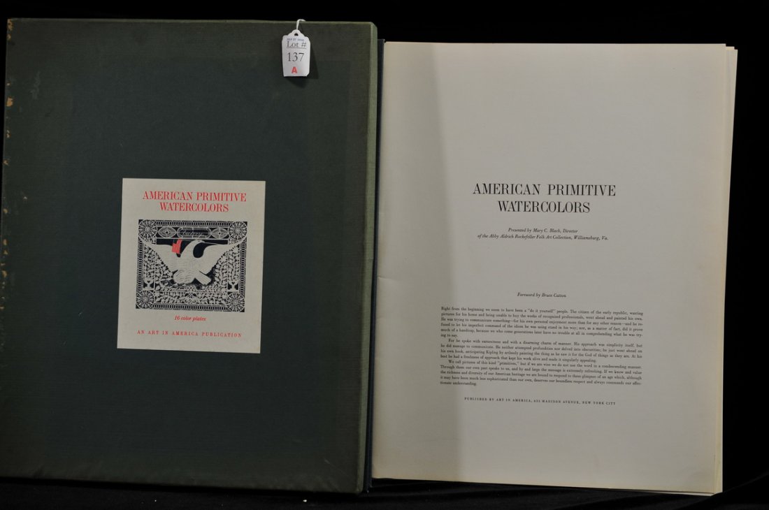 American Primitive Watercolors Folio (1 of 2)