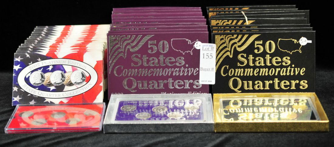 35 Sets of Commemorative State Quarter Sets (1 of 3)
