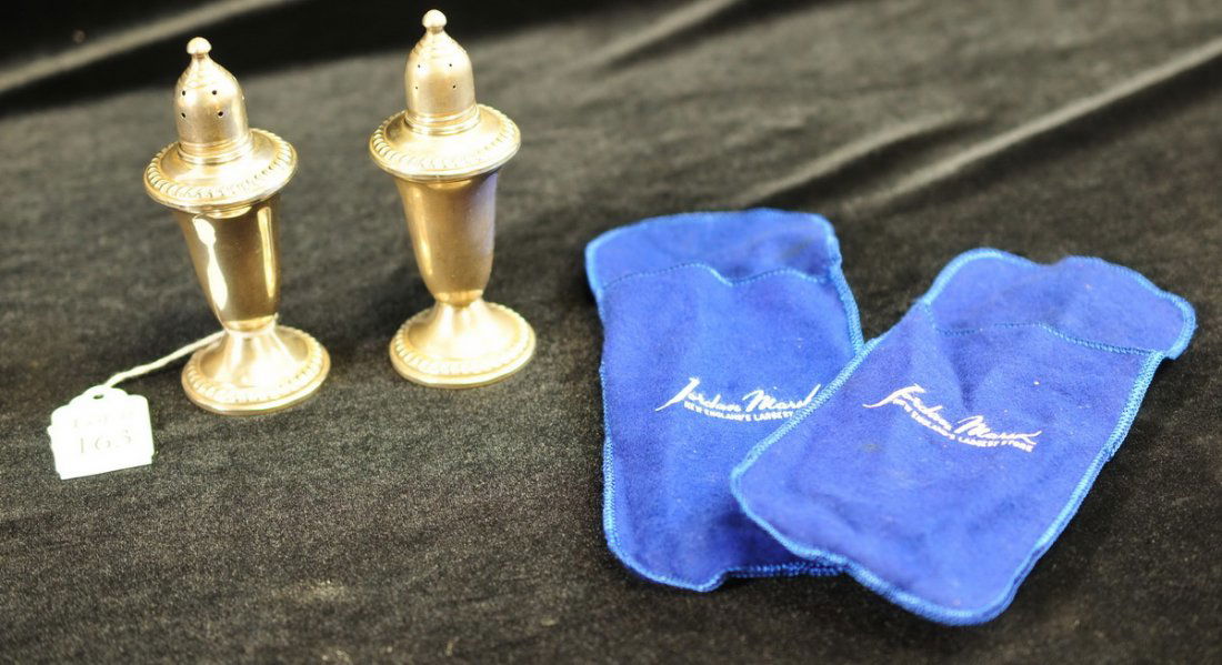 Weighted Lot of Sterling Salt and Pepper Shakers (1 of 2)