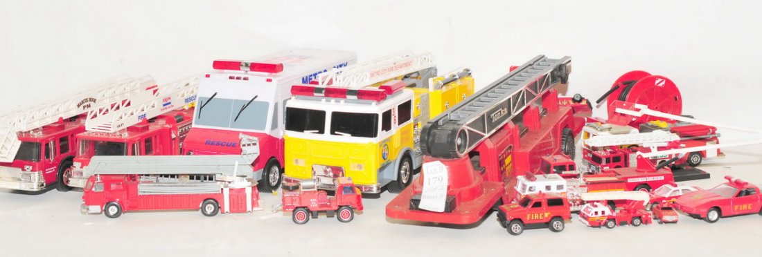 Two Totes of Fire Department Toys (1 of 4)
