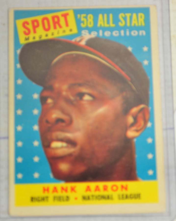1958 Topps Hank Aaron All-star (1 of 2)