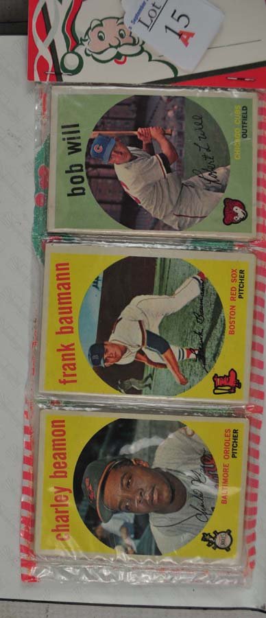 1959 Topps Christmas Rack pack (1 of 4)