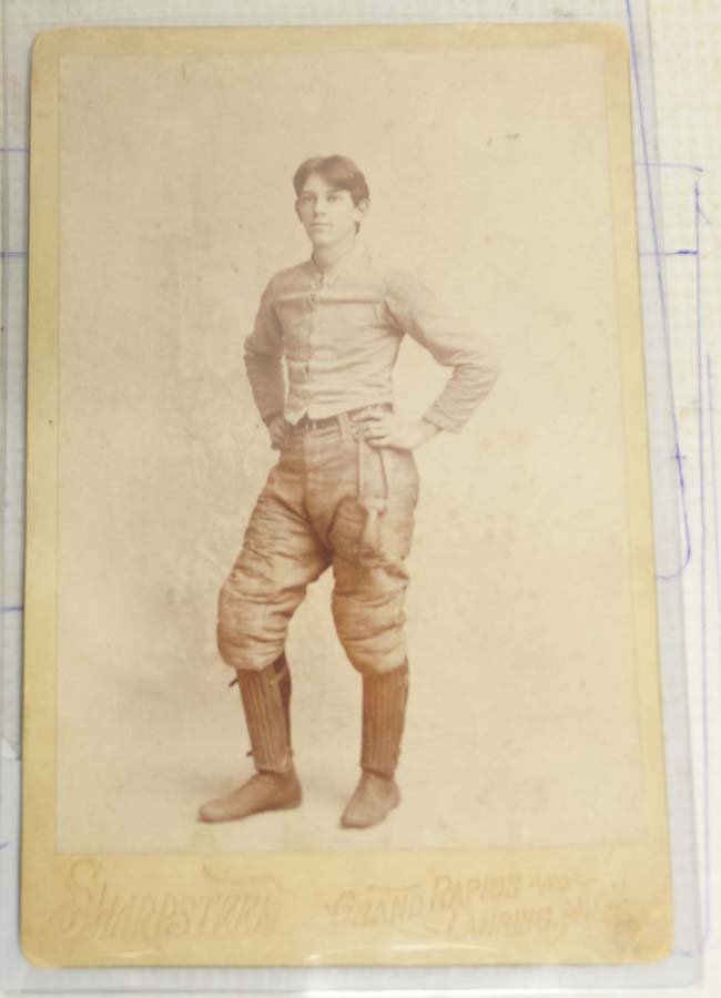 Circa 1900 Foorball Cabinet Card (1 of 1)