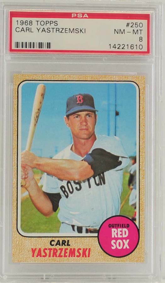 1968 Topps Carl Yastrzemski PSA 8 (1 of 2)