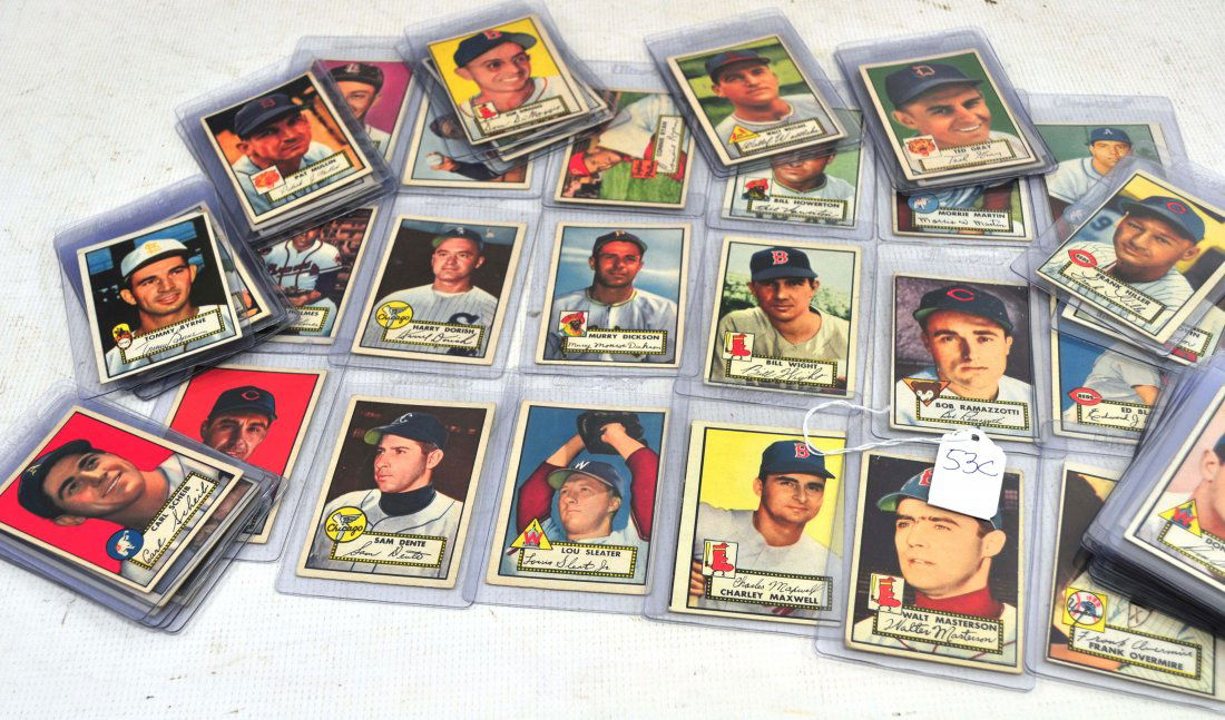 1952 Topps Baseball Starter set attic find (1 of 1)