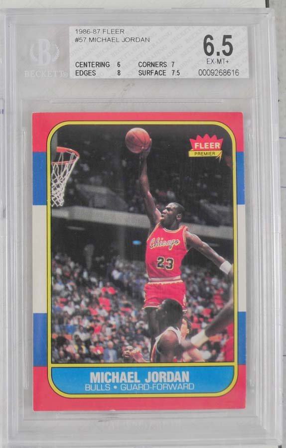 1986 Fleer Michael Jordan Rookie (1 of 2)