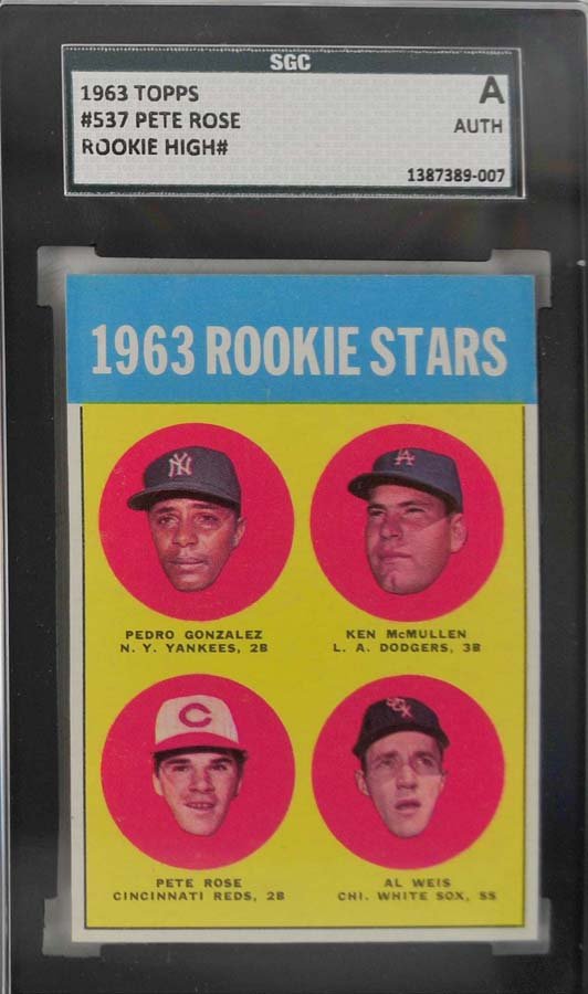 1963 Topps Pete Rose Rookie (1 of 2)
