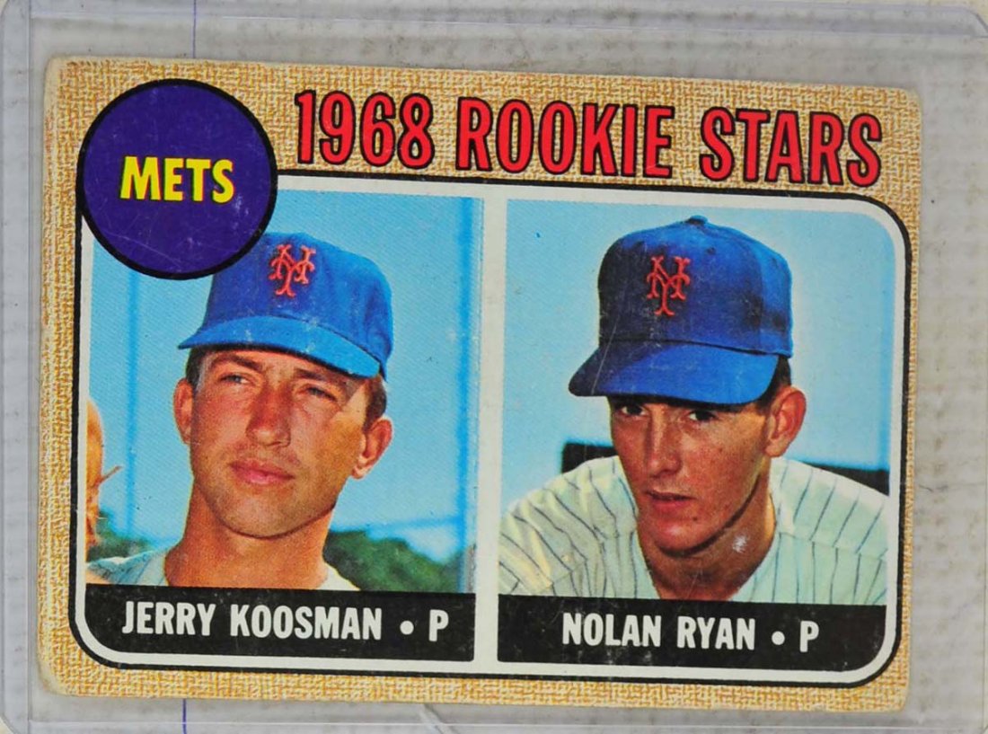 1968 Topps Nolan Ryan Rookie Card (1 of 2)