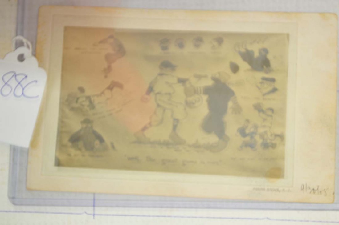 1905 Pennsgrove Postcard: Featuring Hugh Duffy, Cy Young, Izzy Hoffman and others