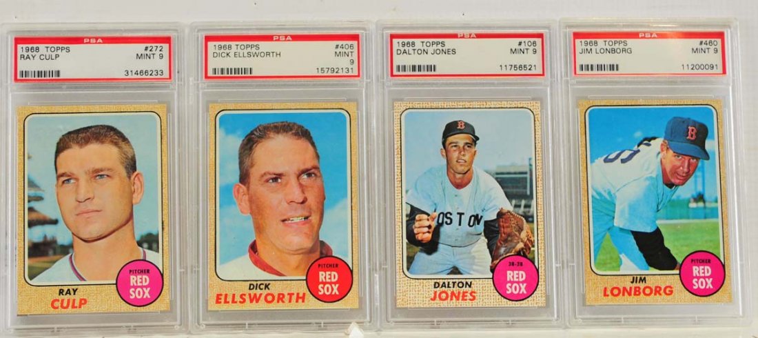 9 1968 Topps PSA 9 Graded Cards (1 of 6)