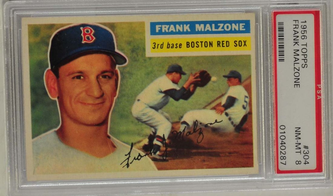 1956 Topps Frank Malzone PSA 8 (1 of 2)