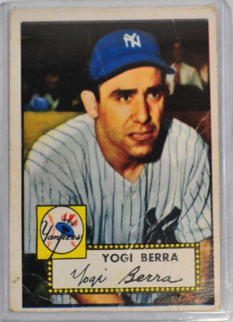 1952 Topps Yogi Berra: Card # 191 Ungraded