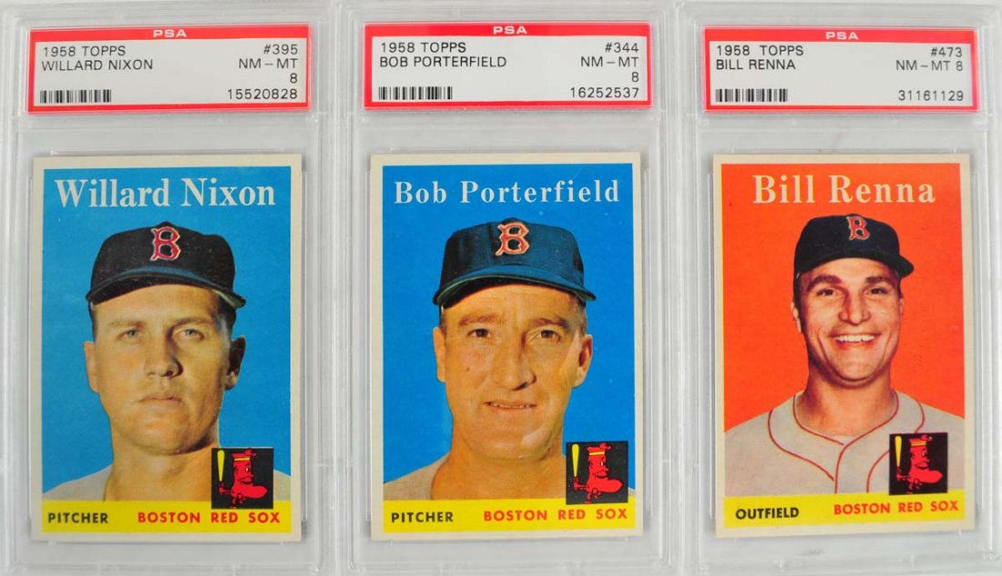 10 1959 Topps Baseball PSA Graded 8 (1 of 8)