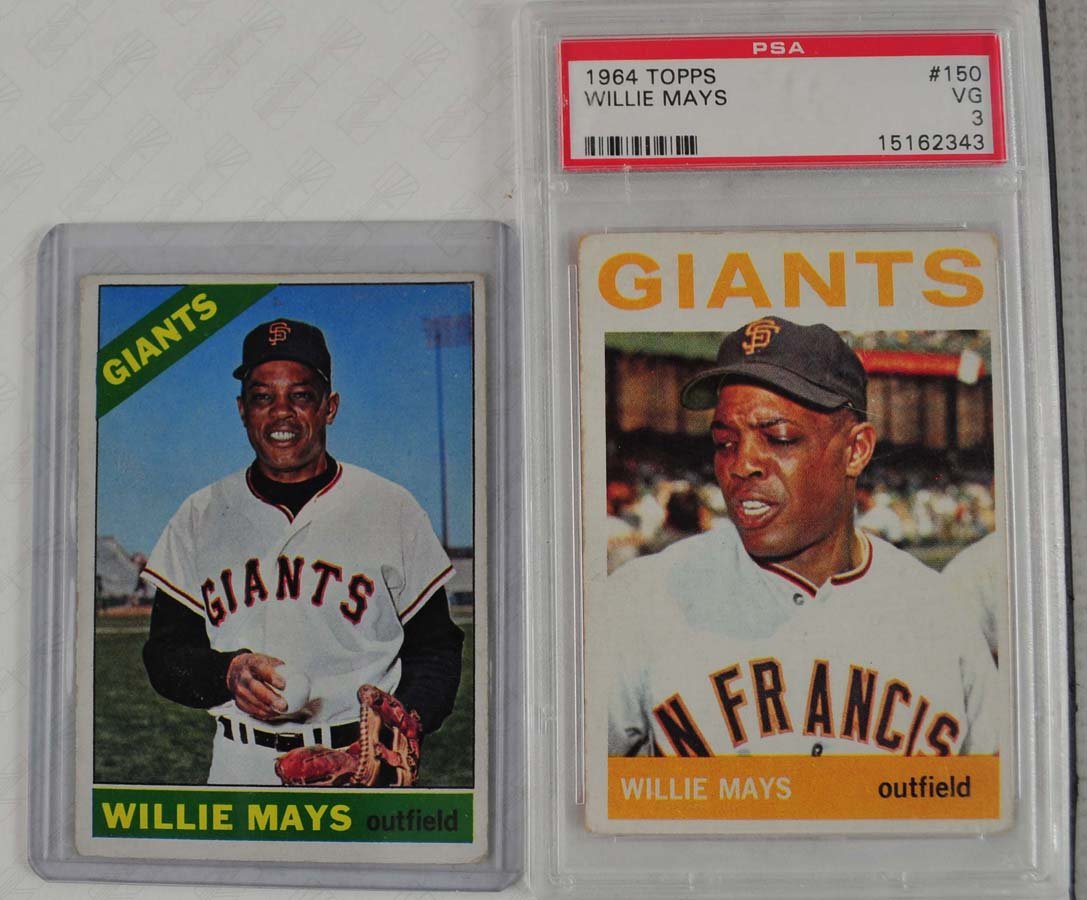 Two 1960's Willie Mays Cards (64 and 66) (1 of 2)