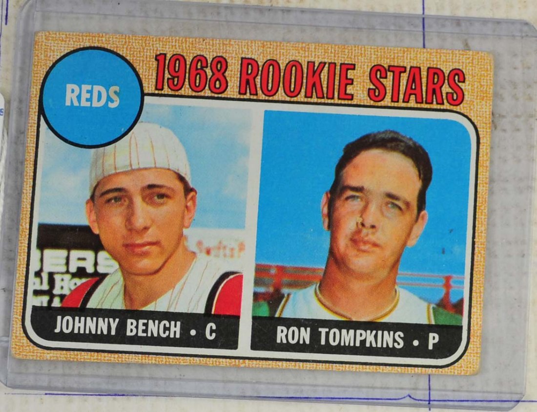 1968 Topps Johnny Bench Rookie (1 of 2)