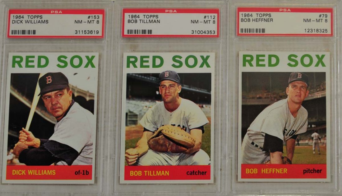 9 1964  Topps Baseball Cards PSA Graded 8 (1 of 5)