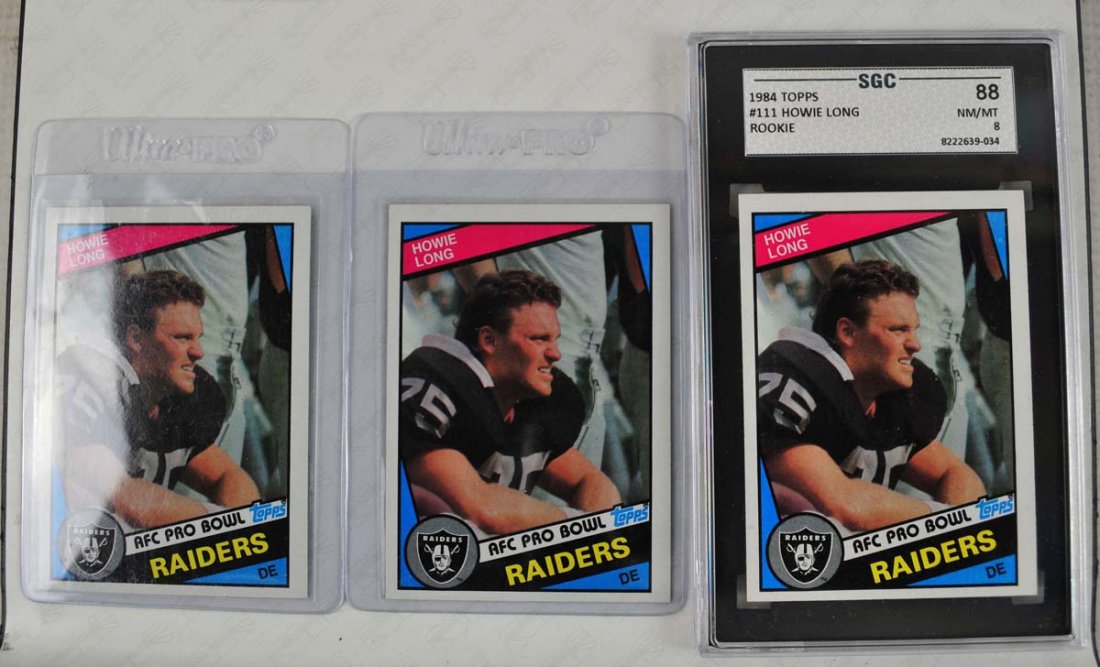 14 Howie Long Rookie Cards (1 of 2)