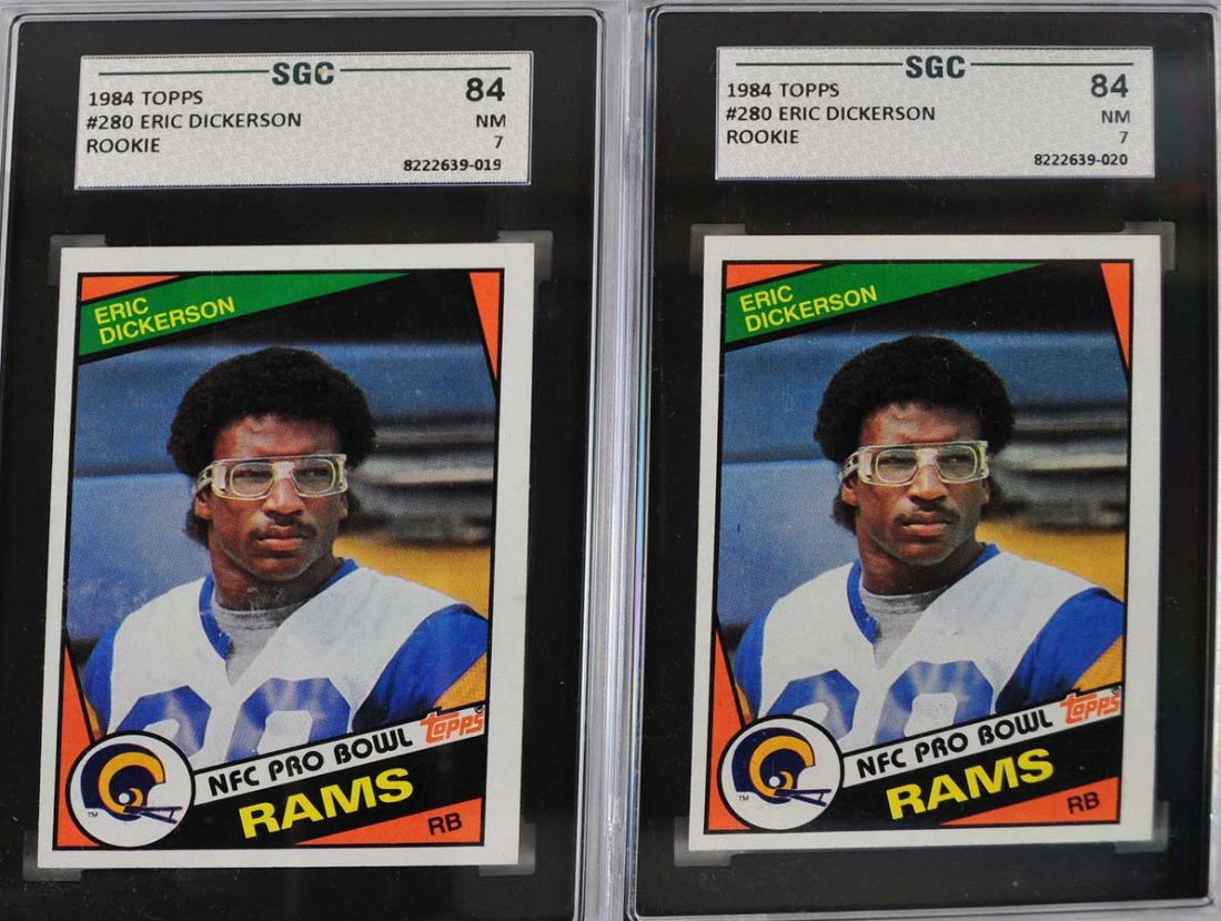 21 1984 Topps LA Rams Rookie Cards (1 of 4)