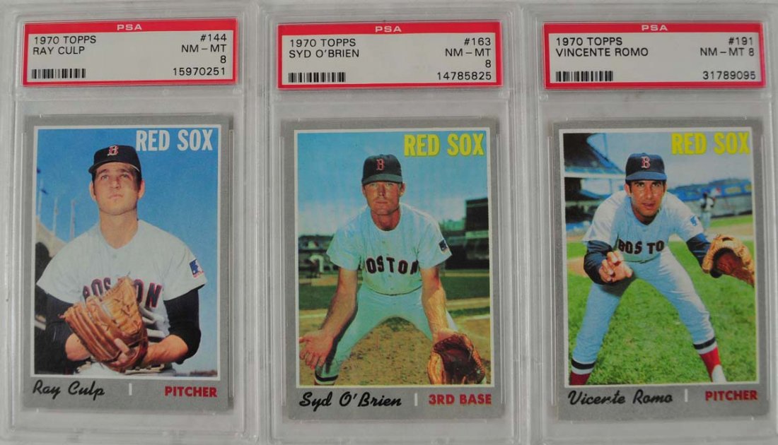 23 1970 Topps baseball Cards PSA Graded 8 (1 of 10)