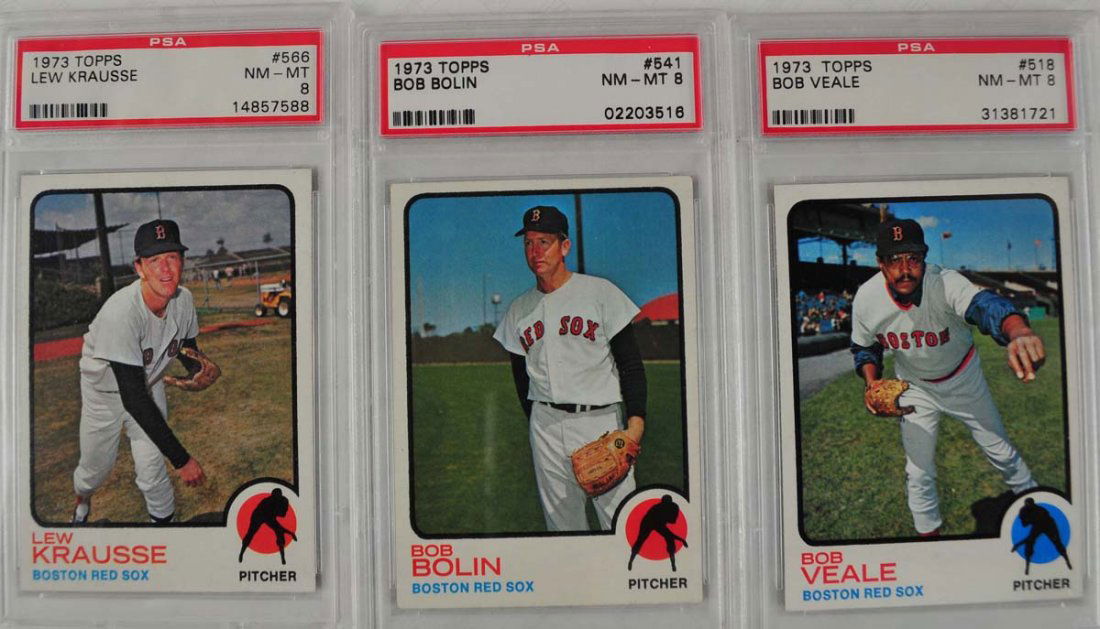18 1973 Topps Baseball Cards PSA 8 (1 of 10)