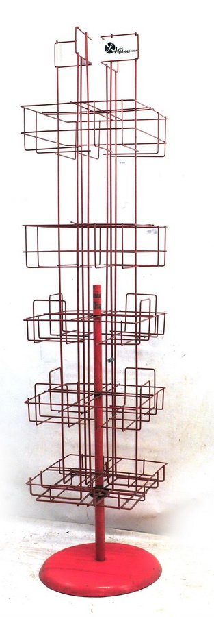 Lee Publications Vintage Iron Book Display Rack: Measures 68"