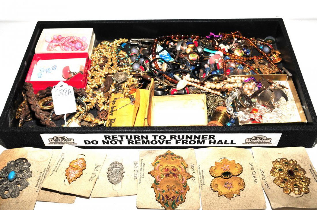 Estate Jewelry, beads and more: 17 Jewel Croton ladies watch, Antique Brooch