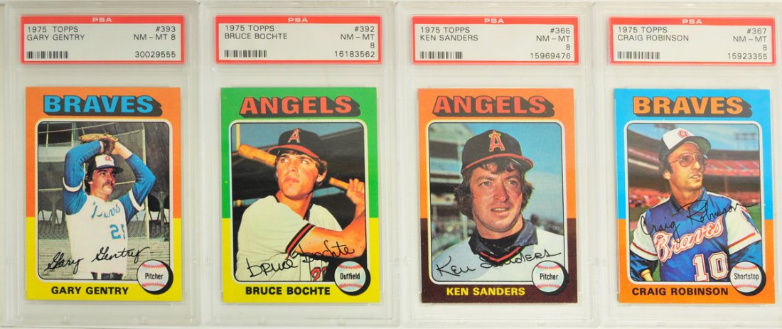 25 1975 Topps PSA Graded NM-MT 8 (1 of 10)