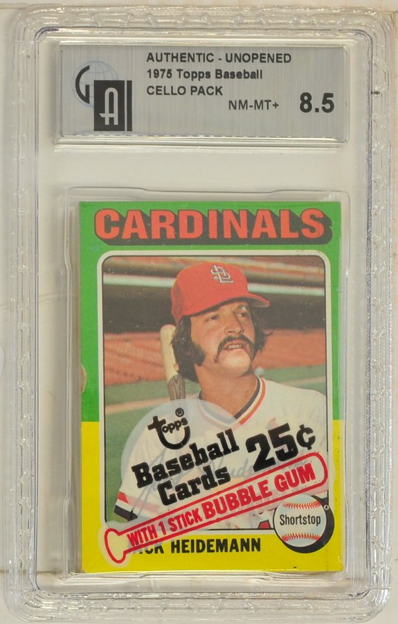 1975 Topps GAI Graded Cello Pack 8.5 (1 of 2)
