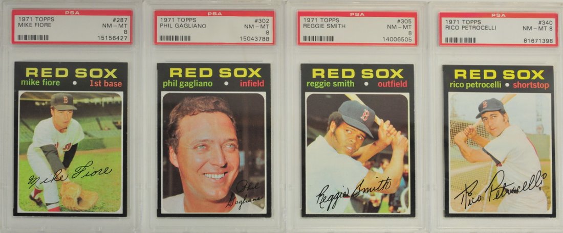 16 1971 Topps PSA Graded NM-MT 8 (1 of 4)