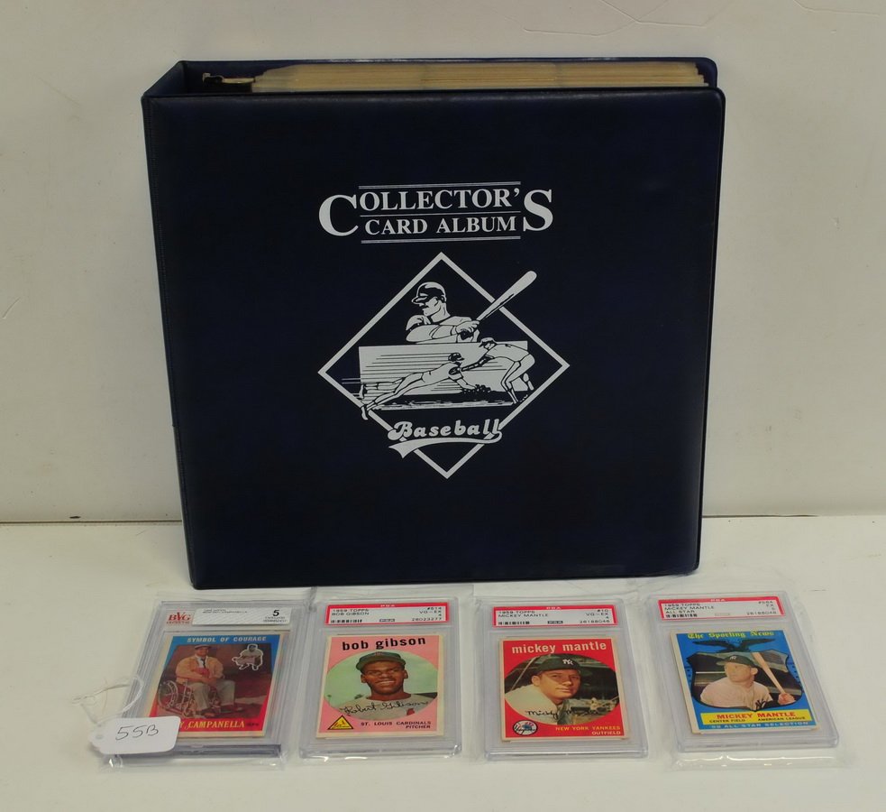 1959 Topps Complete Baseball Set with Four Graded (1 of 1)