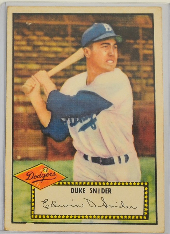 1952 Topps Duke Snider Ungraded (1 of 2)