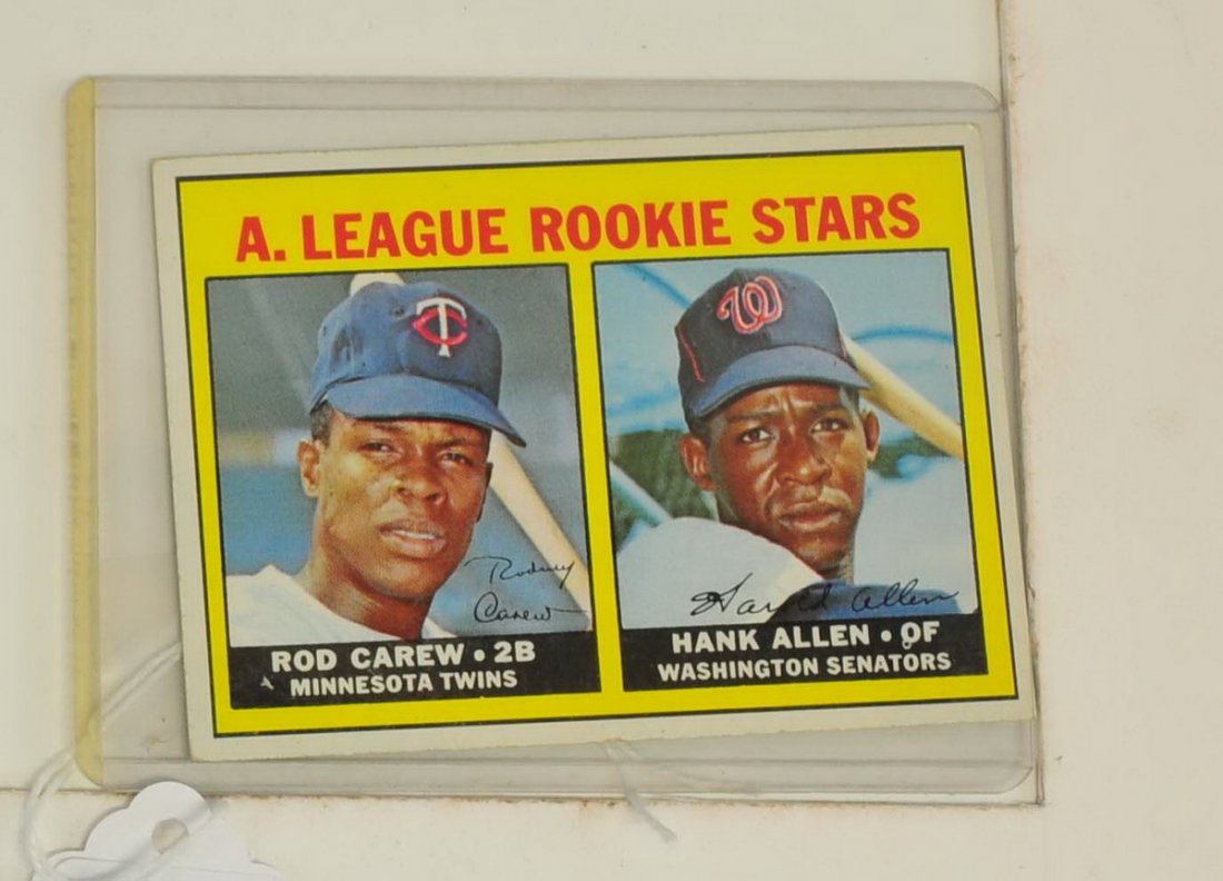 1967 Topps Rod Carew Rookie Card Ungraded (1 of 3)