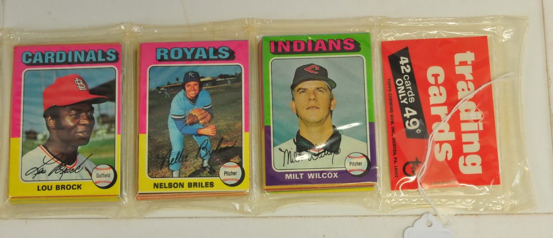 1975 Topps Unopened Rack Pack (1 of 2)