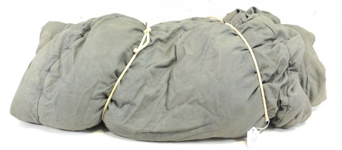SS Panzer Sleeping Bag: Was in a 1987 Auction "Golden gate Military" with original bill of sale