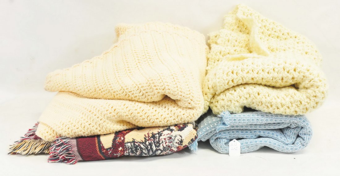 Four quilts and Five pillows: for the sofa or daybed