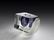 Kreg Kallenberger Interlock Series 1987 Art Glass