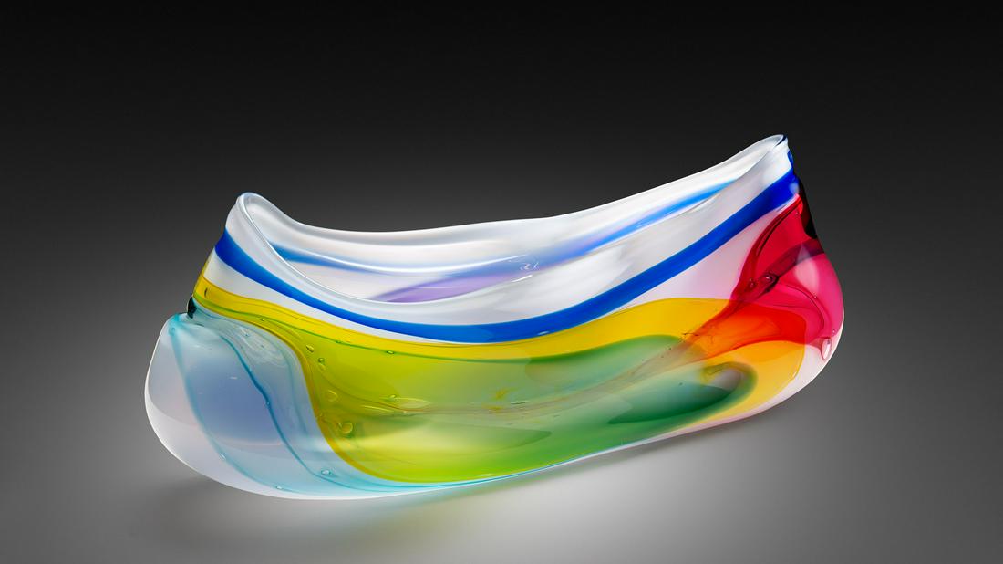 Leon Applebaum Blown Glass Sculpture Art Habatat (1 of 1)