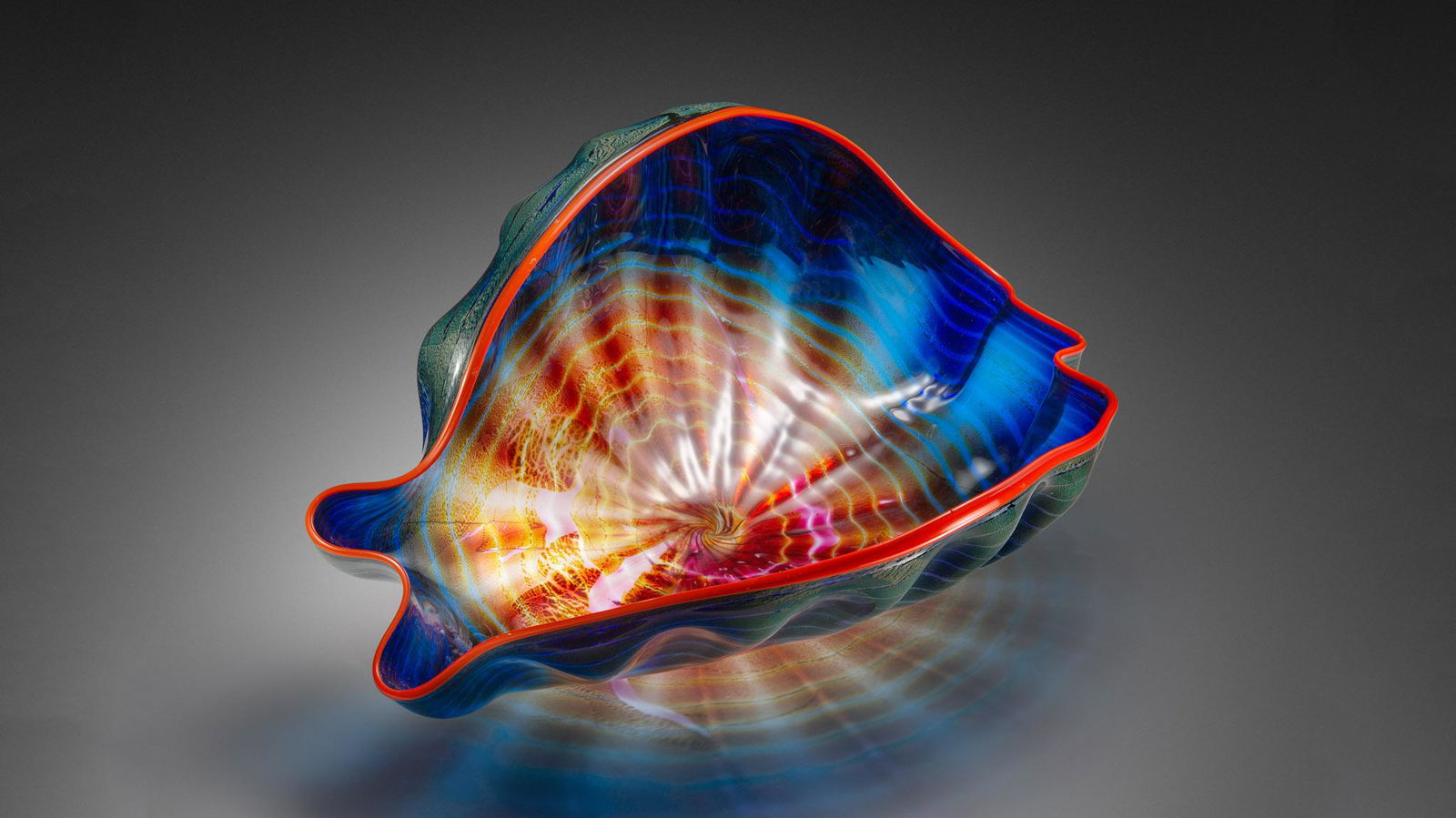 Dale Chihuly Ultramarine Violet Seaform Art Habatat (1 of 1)